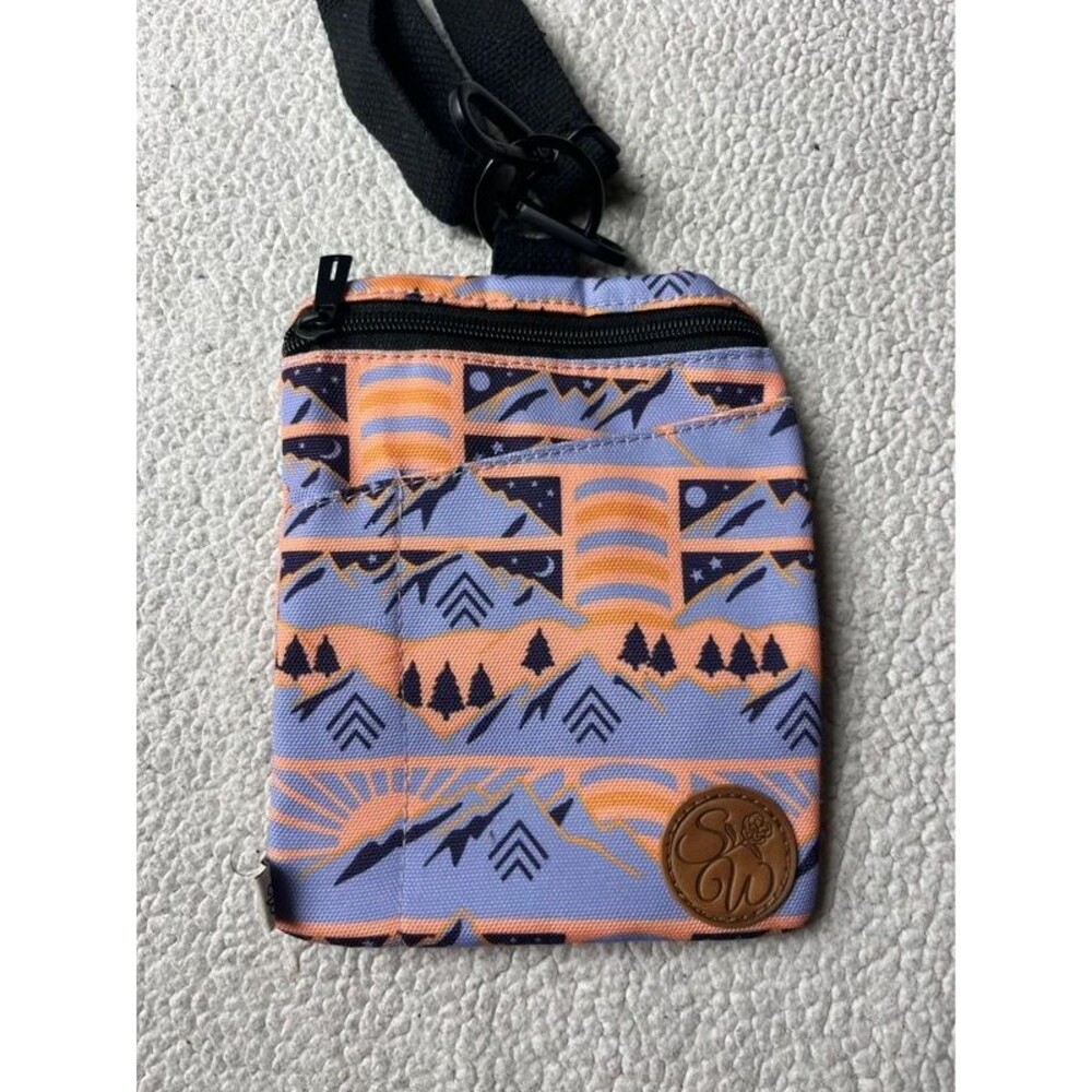 Sipsey Wilder Compact Crossbody Bag Peach & Purple
